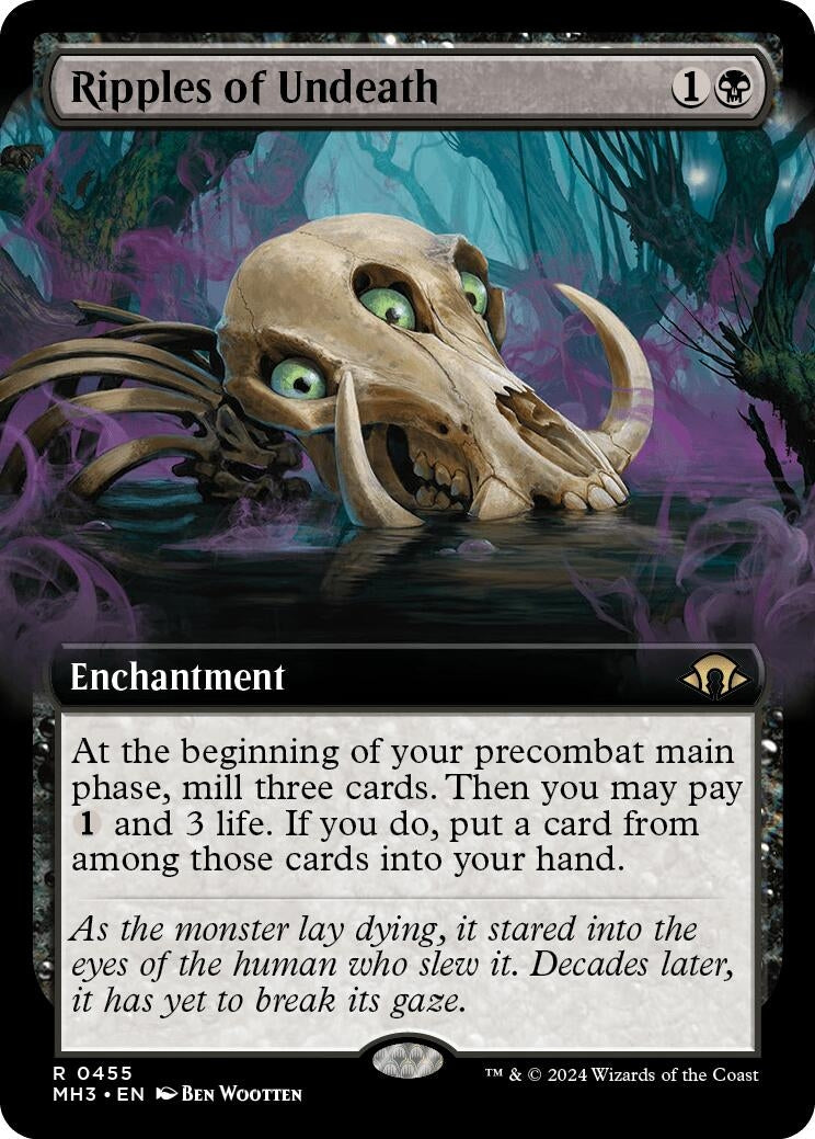 Image for Ripples of Undeath (Extended Art) (455) [Modern Horizons 3] - Magic: The Gathering
