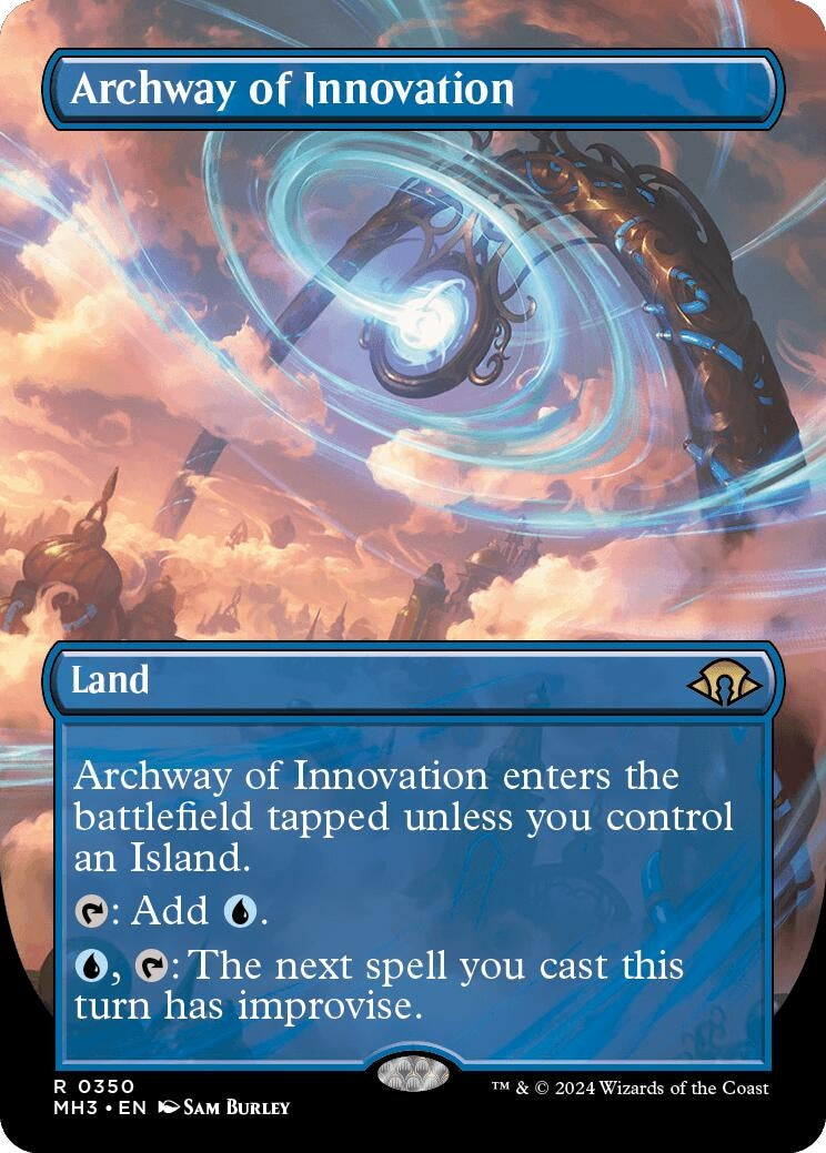 Image for Archway of Innovation (Borderless) (350) [Modern Horizons 3] - Magic: The Gathering