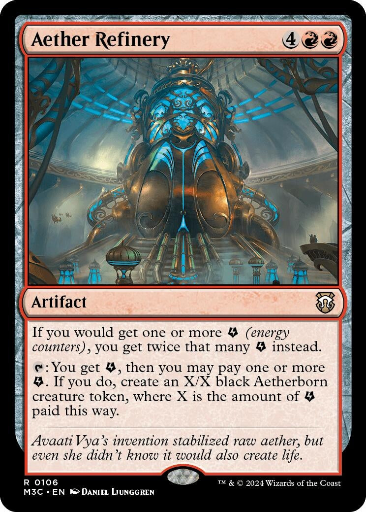 Image for Aether Refinery (106) [Modern Horizons 3] - Magic: The Gathering