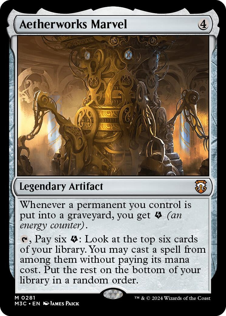 Image for Aetherworks Marvel (281) [Modern Horizons 3] - Magic: The Gathering