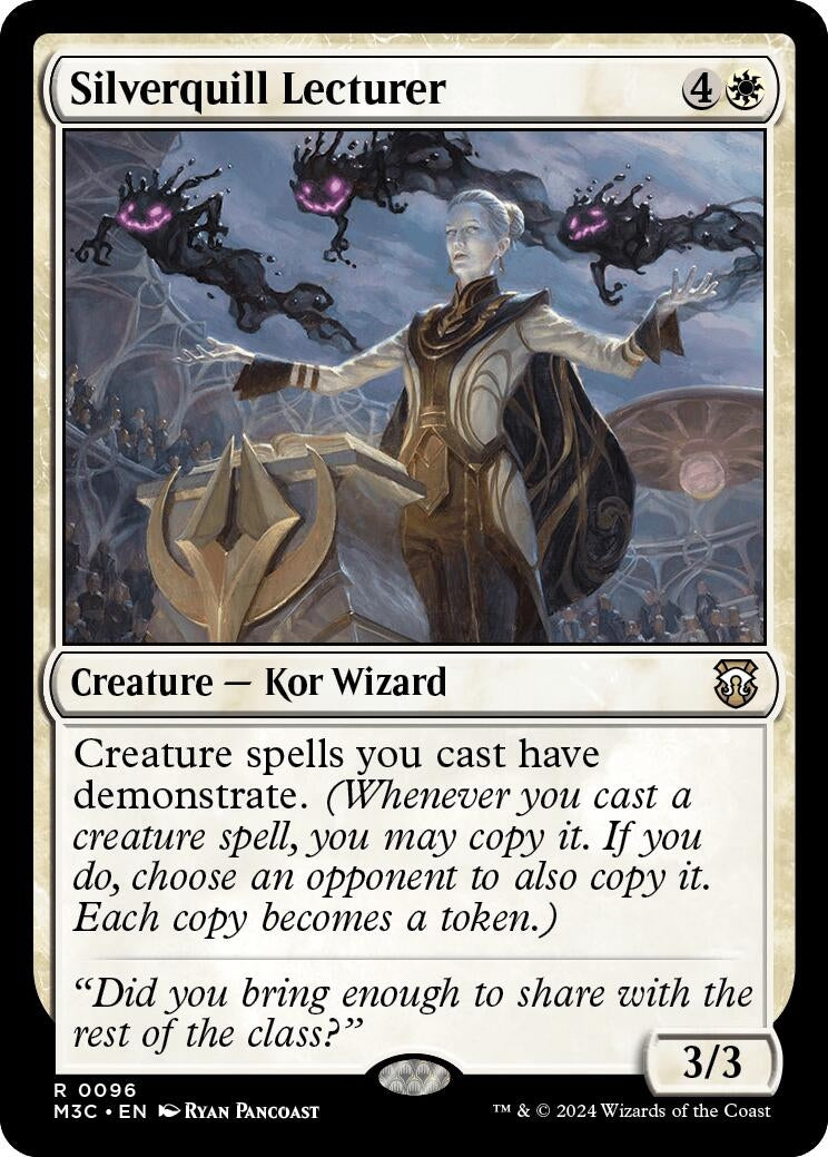 Image for Silverquill Lecturer (96) [Modern Horizons 3] - Magic: The Gathering