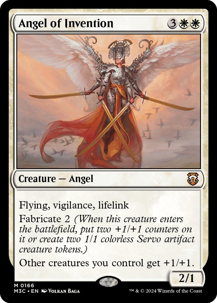 Image for Angel of Invention (166) [Modern Horizons 3] - Magic: The Gathering