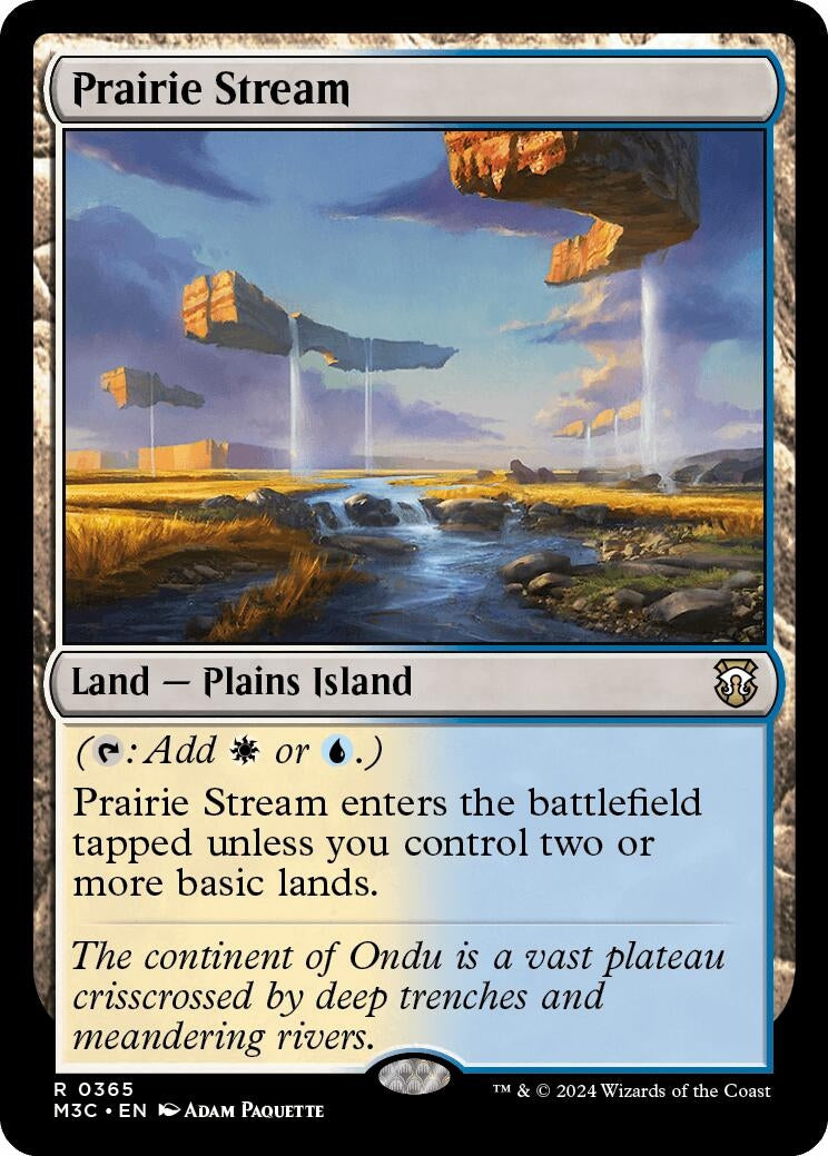 Image for Prairie Stream (365) [Modern Horizons 3] - Magic: The Gathering