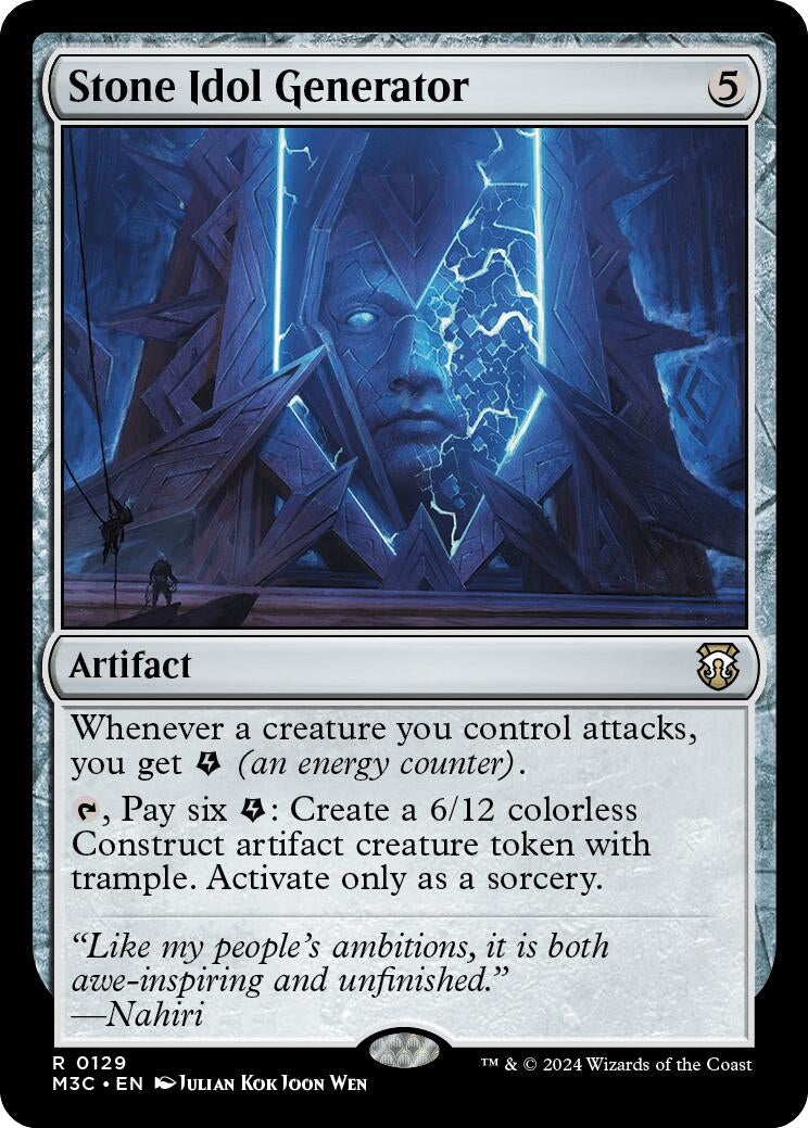 Image for Stone Idol Generator (129) [Modern Horizons 3] - Magic: The Gathering