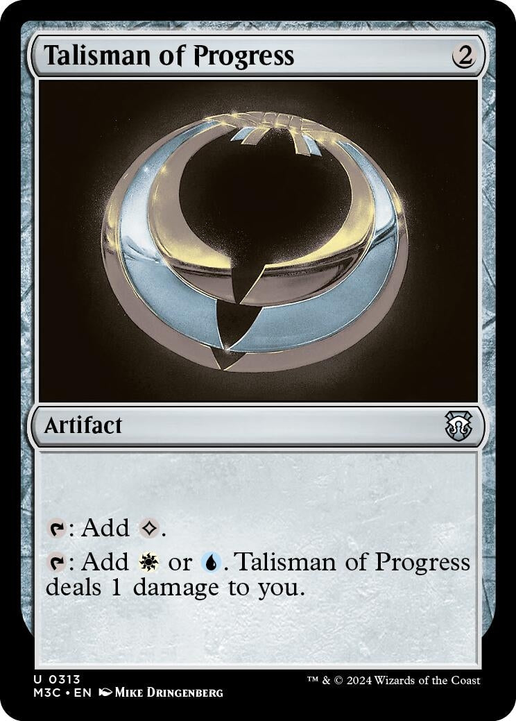 Image for Talisman of Progress (313) [Modern Horizons 3] - Magic: The Gathering
