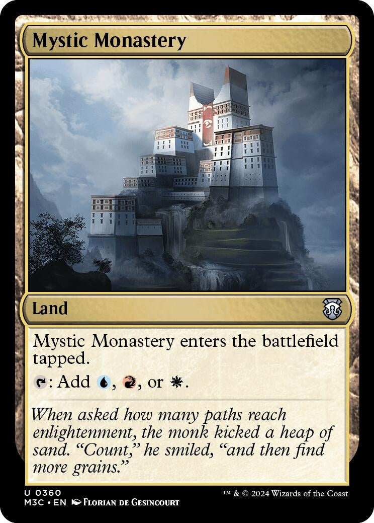 Image for Mystic Monastery (360) [Modern Horizons 3] - Magic: The Gathering