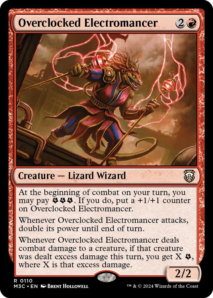 Image for Overclocked Electromancer (110) [Modern Horizons 3] - Magic: The Gathering