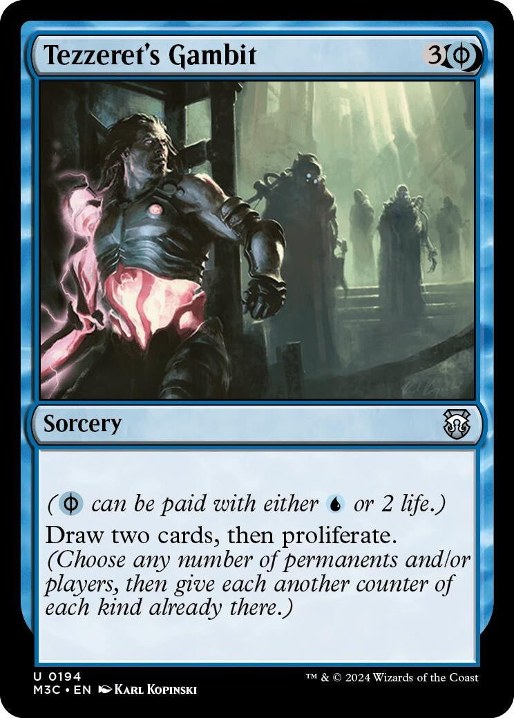 Image for Tezzeret's Gambit (194) [Modern Horizons 3] - Magic: The Gathering