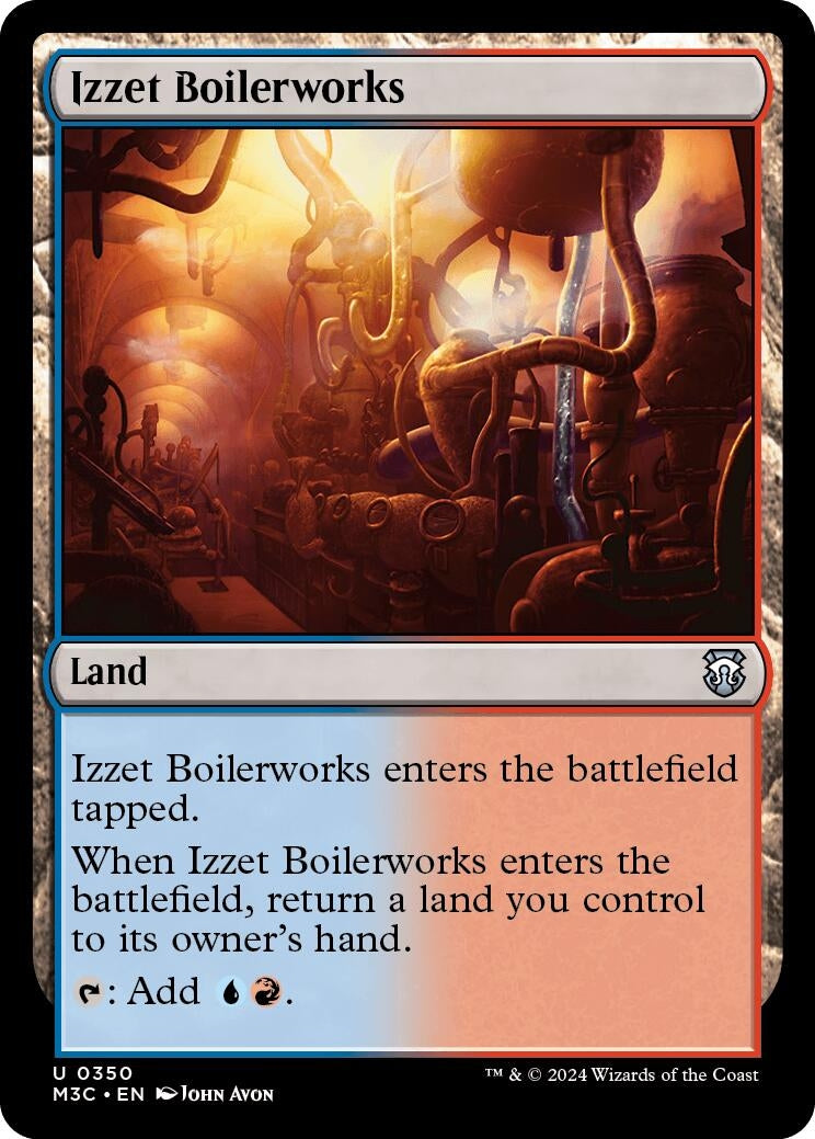 Image for Izzet Boilerworks (350) [Modern Horizons 3] - Magic: The Gathering