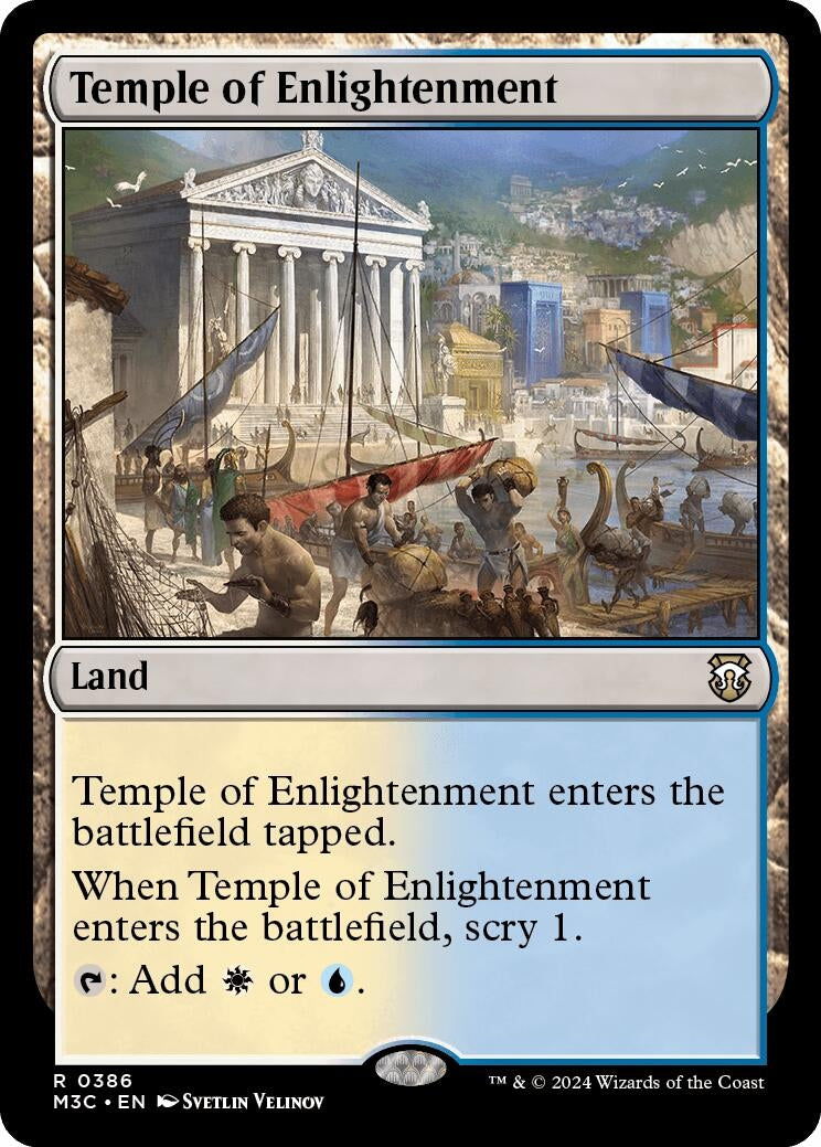 Image for Temple of Enlightenment (386) [Modern Horizons 3] - Magic: The Gathering