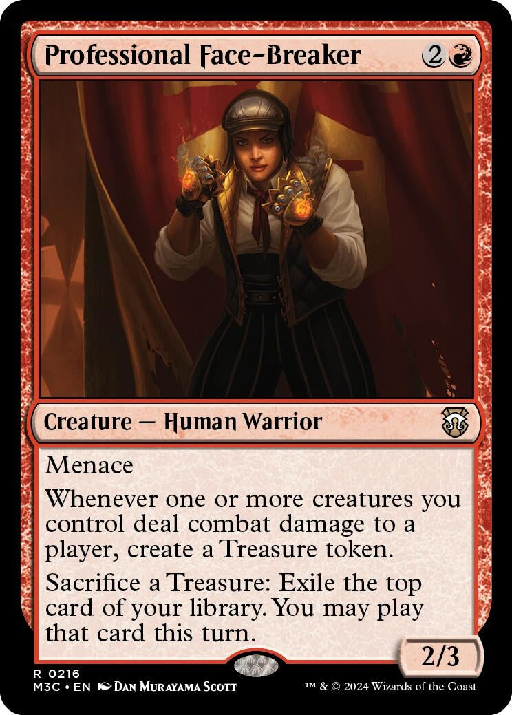 Image for Professional Face-Breaker (216) [Modern Horizons 3] - Magic: The Gathering