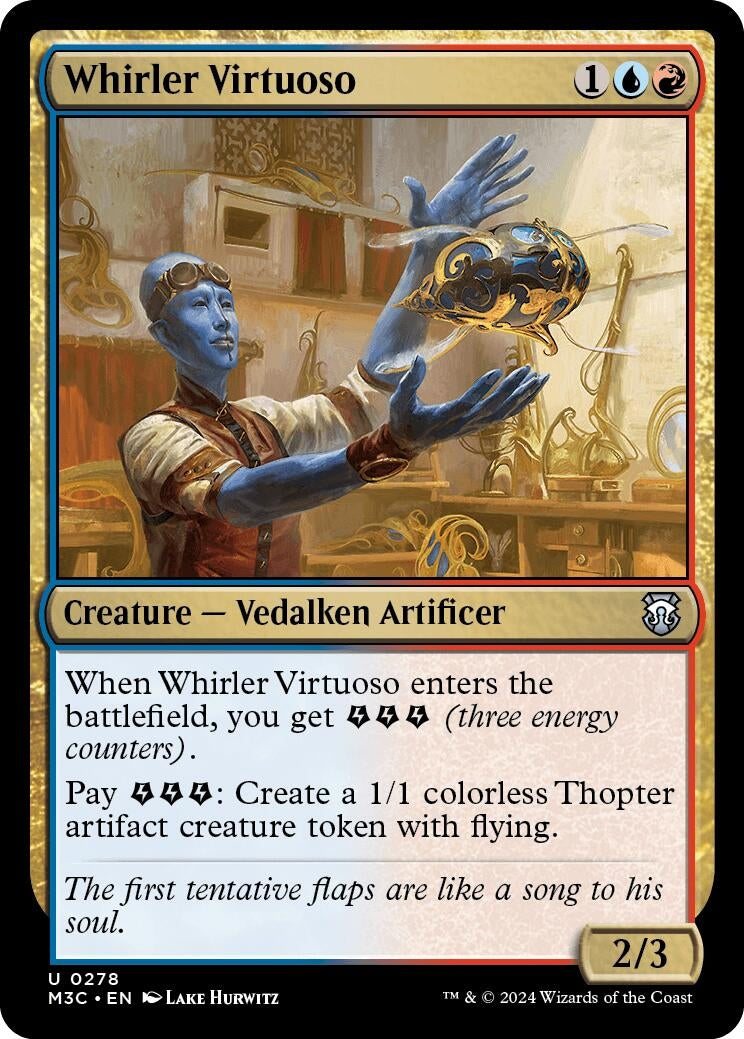 Image for Whirler Virtuoso (278) [Modern Horizons 3] - Magic: The Gathering