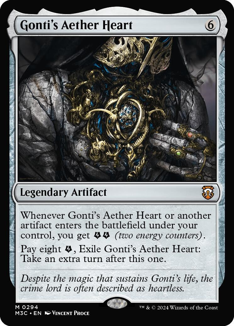 Image for Gonti's Aether Heart (294) [Modern Horizons 3] - Magic: The Gathering