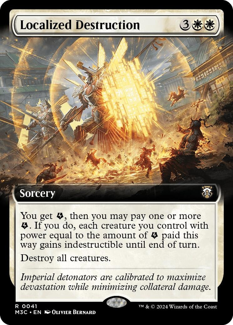 Image for Localized Destruction (Extended Art) (41) [Modern Horizons 3] - Magic: The Gathering
