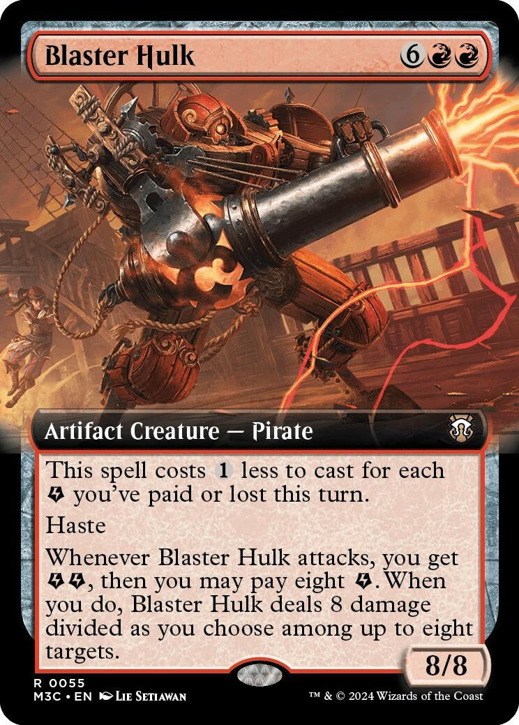 Image for Blaster Hulk (Extended Art) (55) [Modern Horizons 3] - Magic: The Gathering