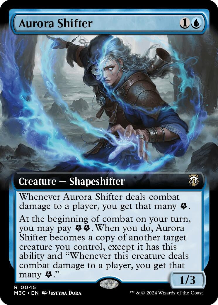 Image for Aurora Shifter (Extended Art) (Ripple Foil) (45) [Modern Horizons 3] - Magic: The Gathering
