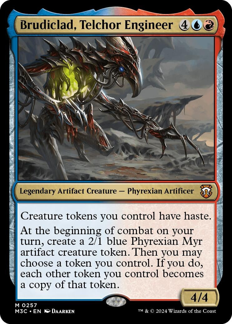 Image for Brudiclad, Telchor Engineer (Ripple Foil) (257) [Modern Horizons 3] - Magic: The Gathering