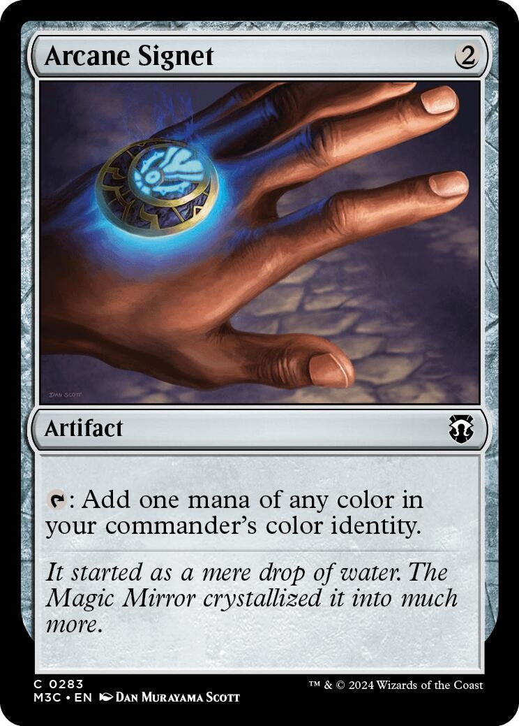 Image for Arcane Signet (Ripple Foil) (283) [Modern Horizons 3] - Magic: The Gathering