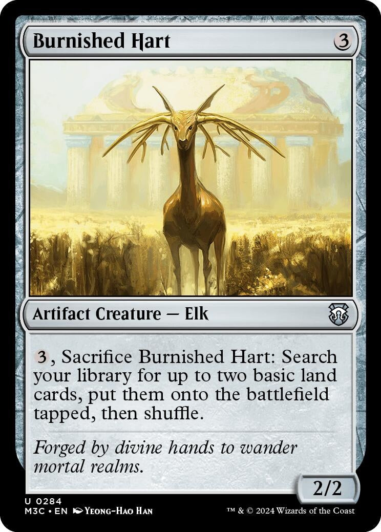 Image for Burnished Hart (Ripple Foil) (284) [Modern Horizons 3] - Magic: The Gathering