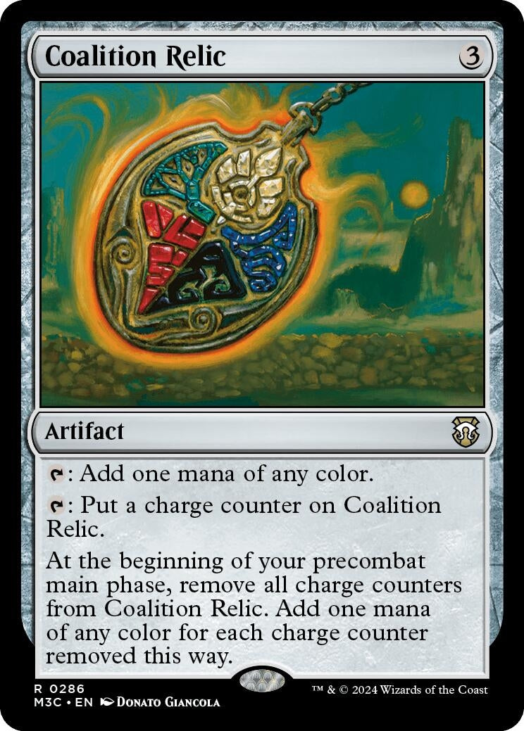 Image for Coalition Relic (Ripple Foil) (286) [Modern Horizons 3] - Magic: The Gathering