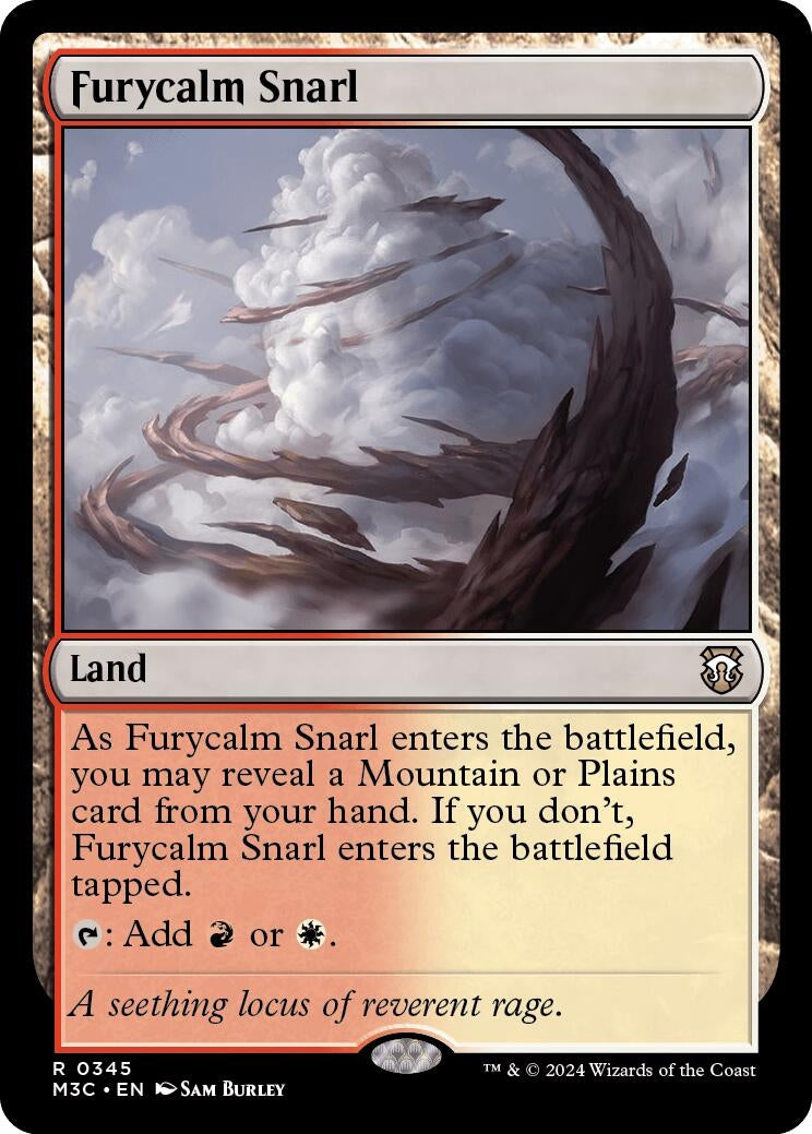 Image for Furycalm Snarl (Ripple Foil) (345) [Modern Horizons 3] - Magic: The Gathering