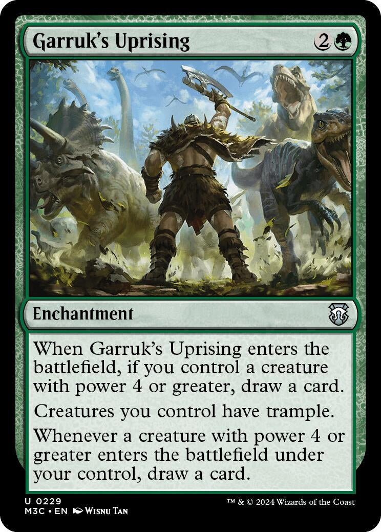 Image for Garruk's Uprising (229) [Modern Horizons 3] - Magic: The Gathering