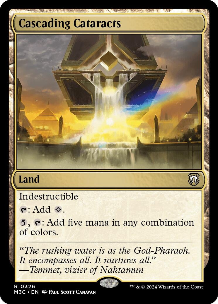 Image for Cascading Cataracts (326) [Modern Horizons 3] - Magic: The Gathering