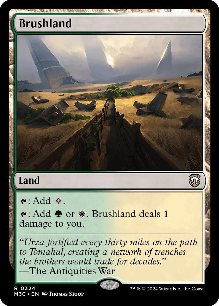 Image for Brushland (324) [Modern Horizons 3] - Magic: The Gathering