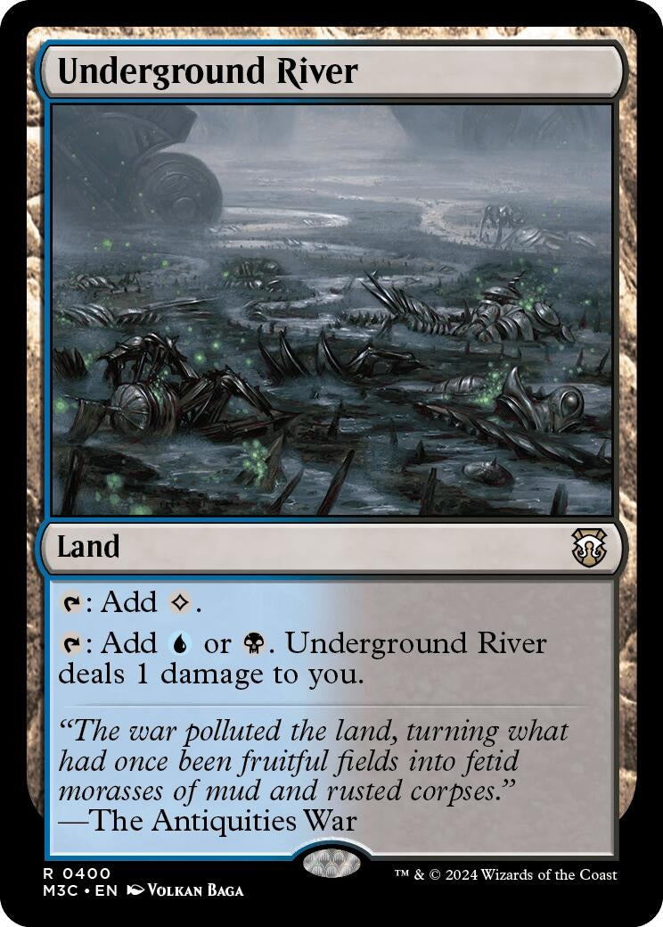 Image for Underground River (400) [Modern Horizons 3] - Magic: The Gathering