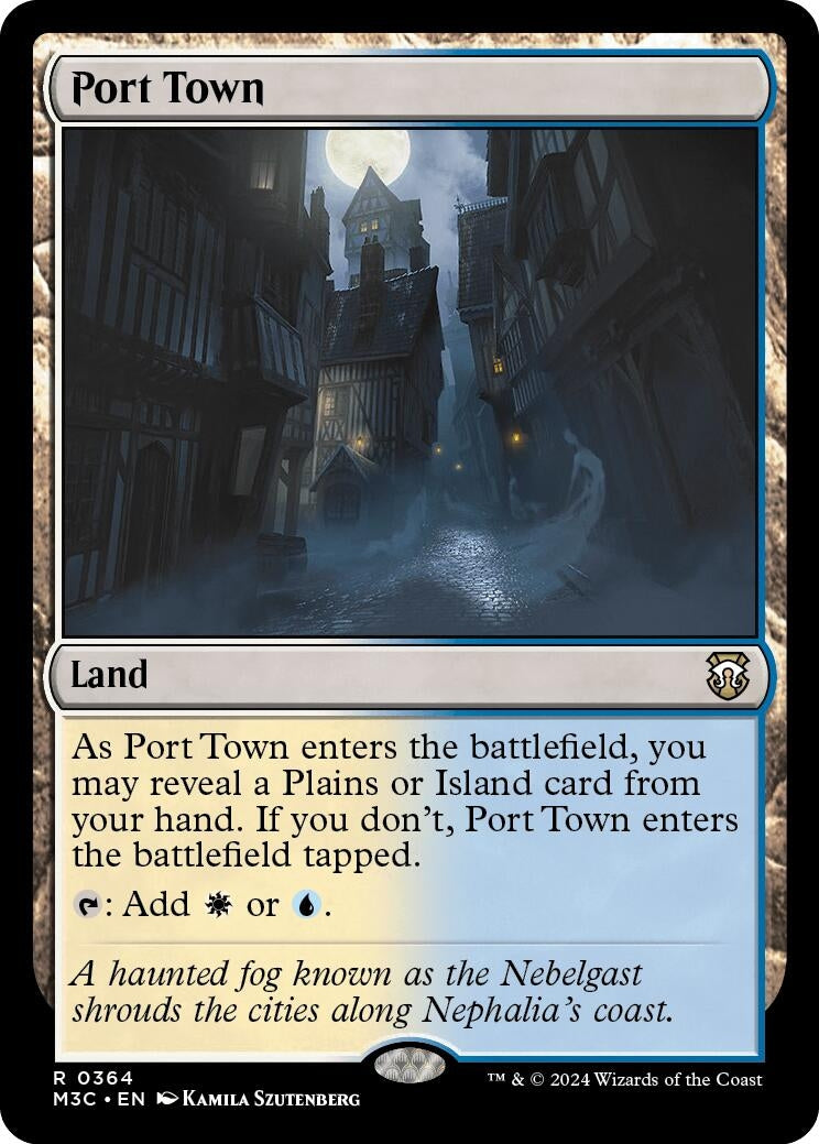 Image for Port Town (Ripple Foil) (364) [Modern Horizons 3] - Magic: The Gathering