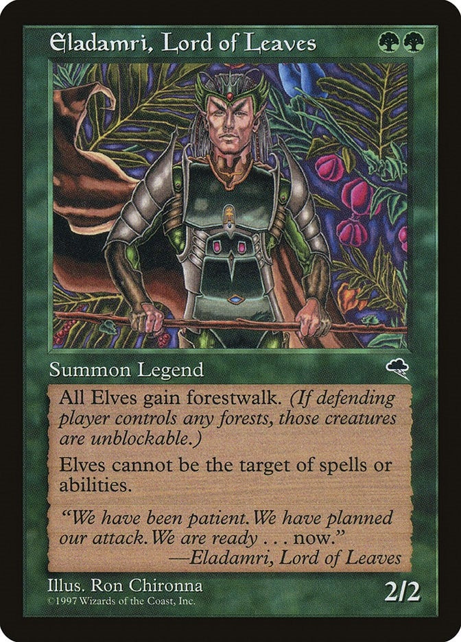 Image for Eladamri, Lord of Leaves (224) [Tempest] - Magic: The Gathering