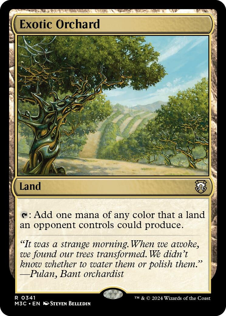 Image for Exotic Orchard (341) [Modern Horizons 3] - Magic: The Gathering