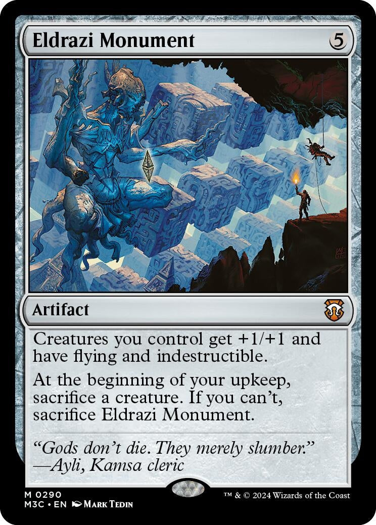 Image for Eldrazi Monument (290) [Modern Horizons 3] - Magic: The Gathering