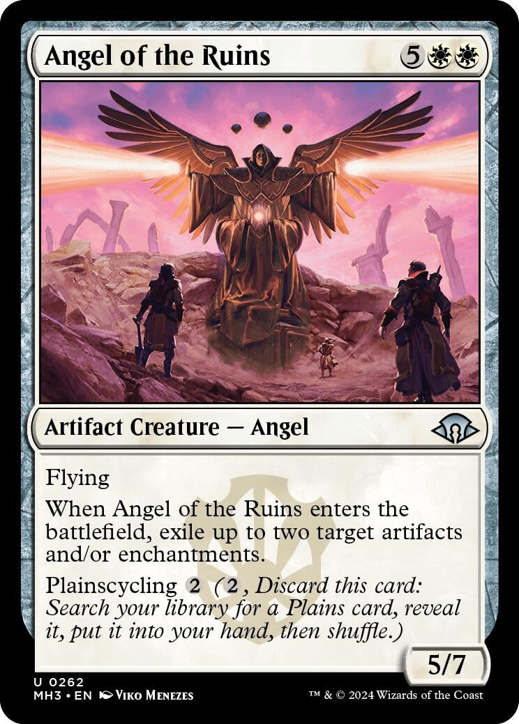 Image for Angel of the Ruins (262) [Modern Horizons 3] - Magic: The Gathering