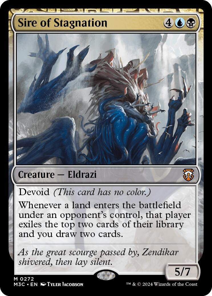 Image for Sire of Stagnation (272) [Modern Horizons 3] - Magic: The Gathering