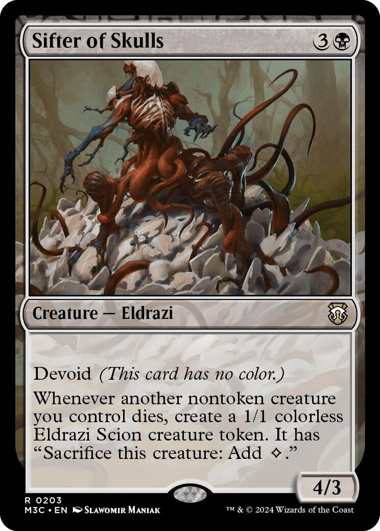 Image for Sifter of Skulls (203) [Modern Horizons 3] - Magic: The Gathering