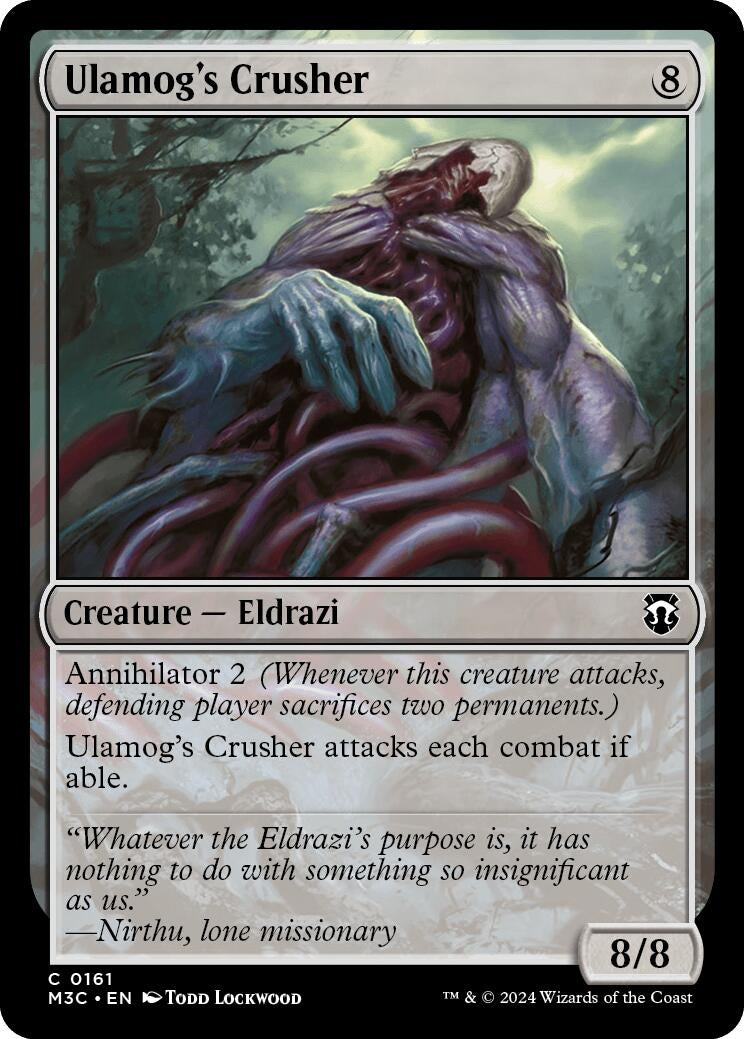 Image for Ulamog's Crusher (161) [Modern Horizons 3] - Magic: The Gathering