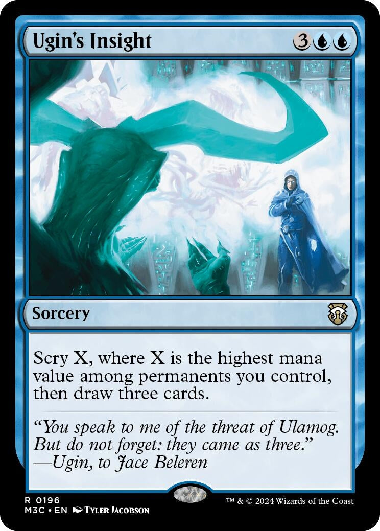 Image for Ugin's Insight (196) [Modern Horizons 3] - Magic: The Gathering