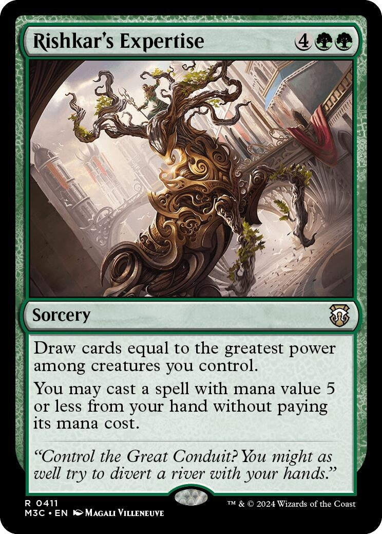 Image for Rishkar's Expertise (411) [Modern Horizons 3] - Magic: The Gathering