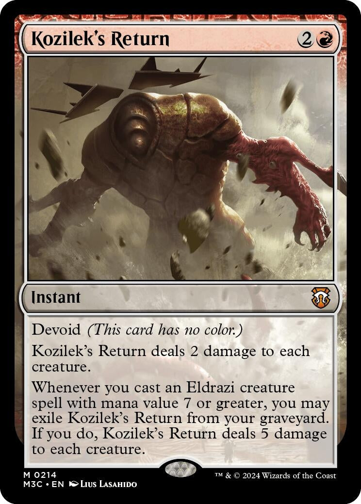 Image for Kozilek's Return (214) [Modern Horizons 3] - Magic: The Gathering