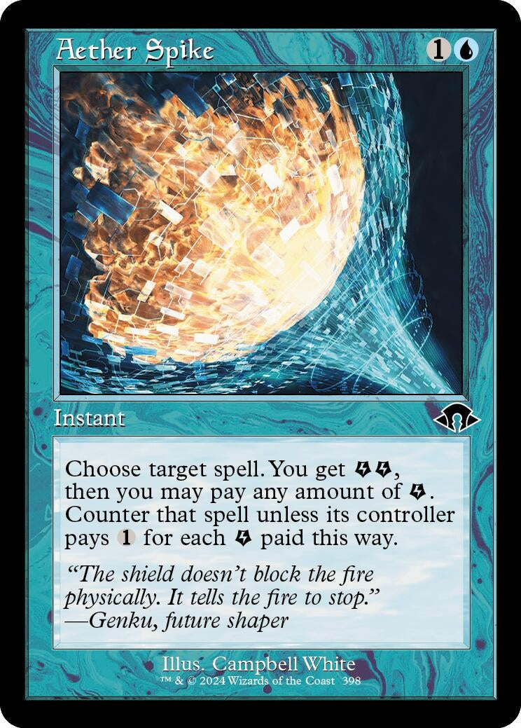 Image for Aether Spike (Retro Frame) (398) [Modern Horizons 3] - Magic: The Gathering