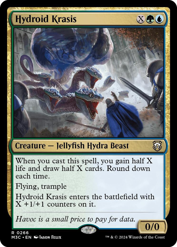 Image for Hydroid Krasis (266) [Modern Horizons 3] - Magic: The Gathering
