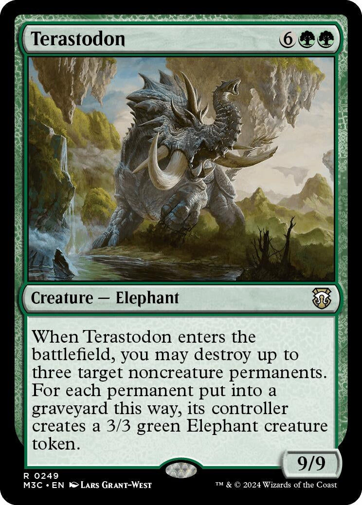 Image for Terastodon (249) [Modern Horizons 3] - Magic: The Gathering