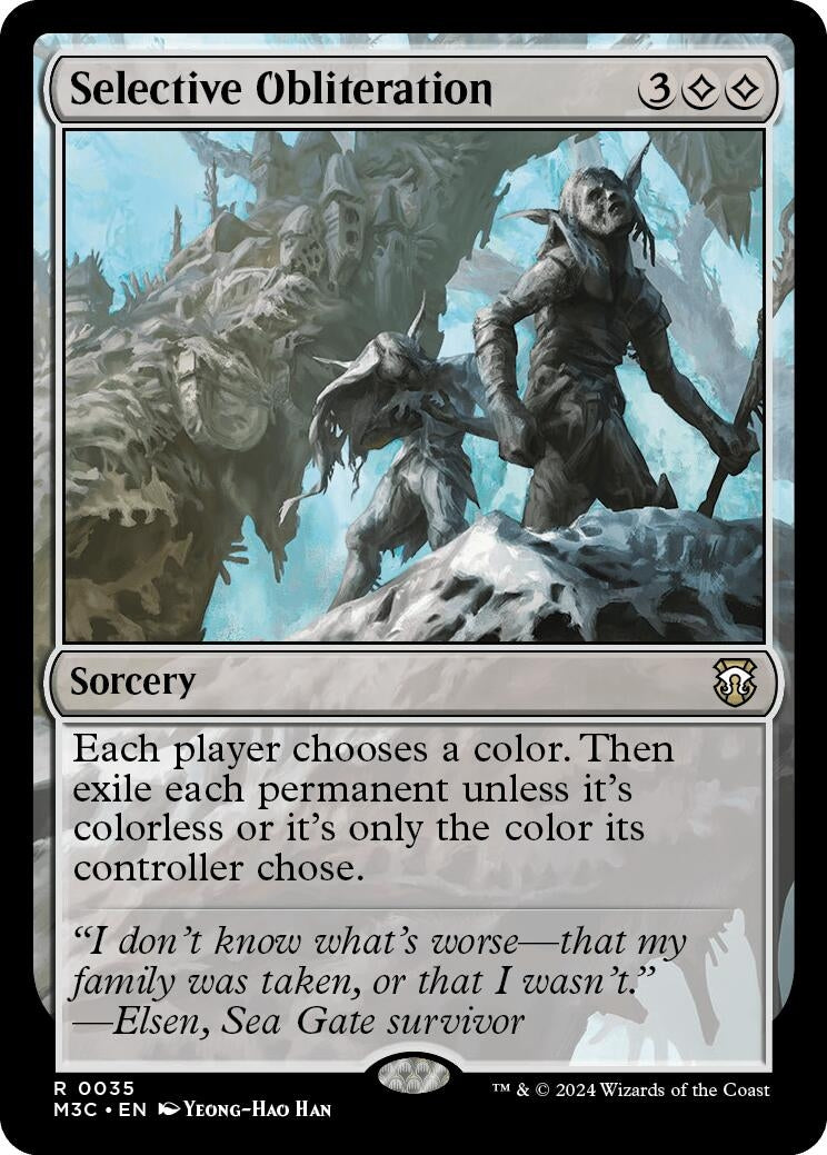 Image for Selective Obliteration (35) [Modern Horizons 3] - Magic: The Gathering