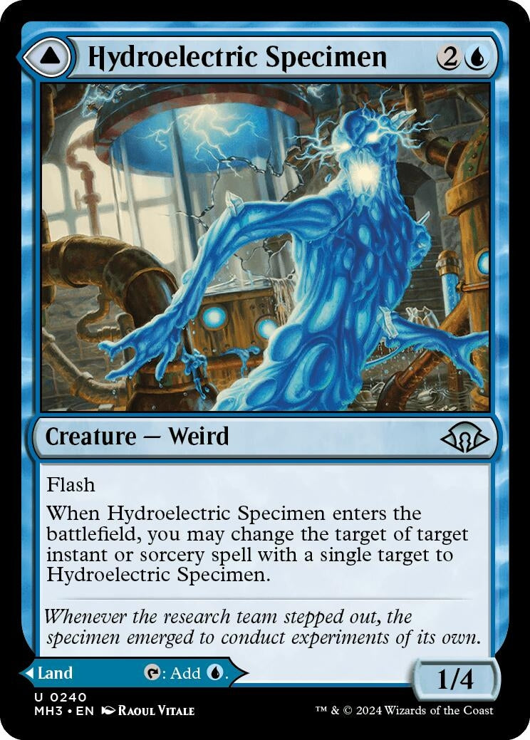 Image for Hydroelectric Specimen (240) [Modern Horizons 3] - Magic: The Gathering