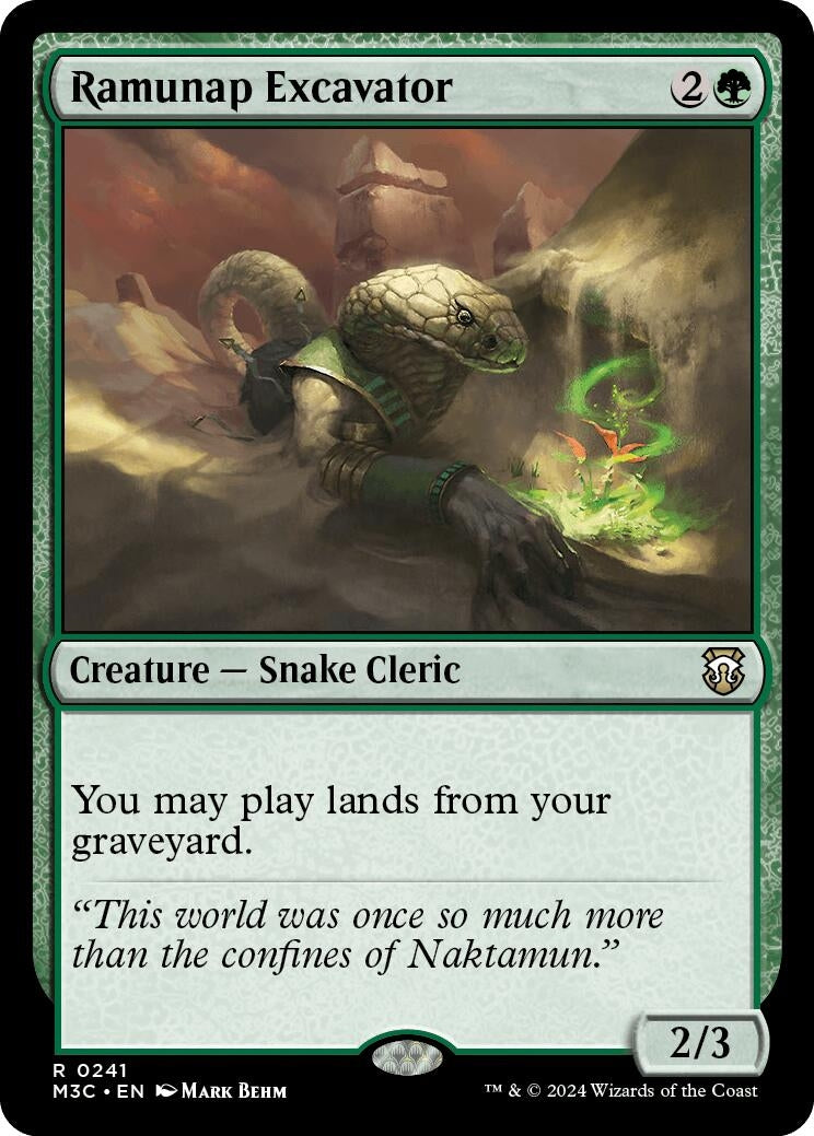 Ramunap Excavator (241) [Commander: Modern Horizons 3]
