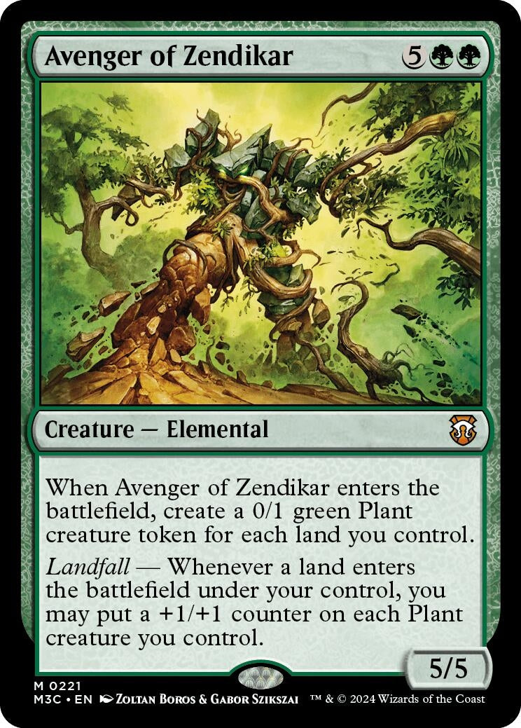 Image for Avenger of Zendikar (221) [Modern Horizons 3] - Magic: The Gathering