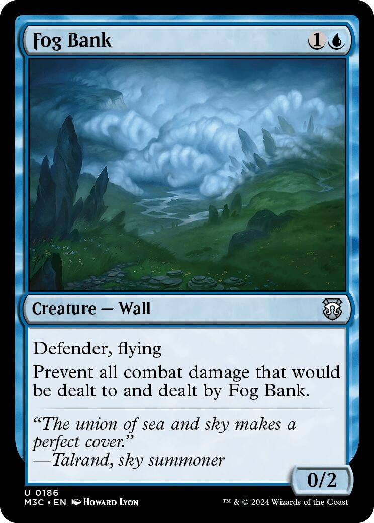 Image for Fog Bank (186) [Modern Horizons 3] - Magic: The Gathering