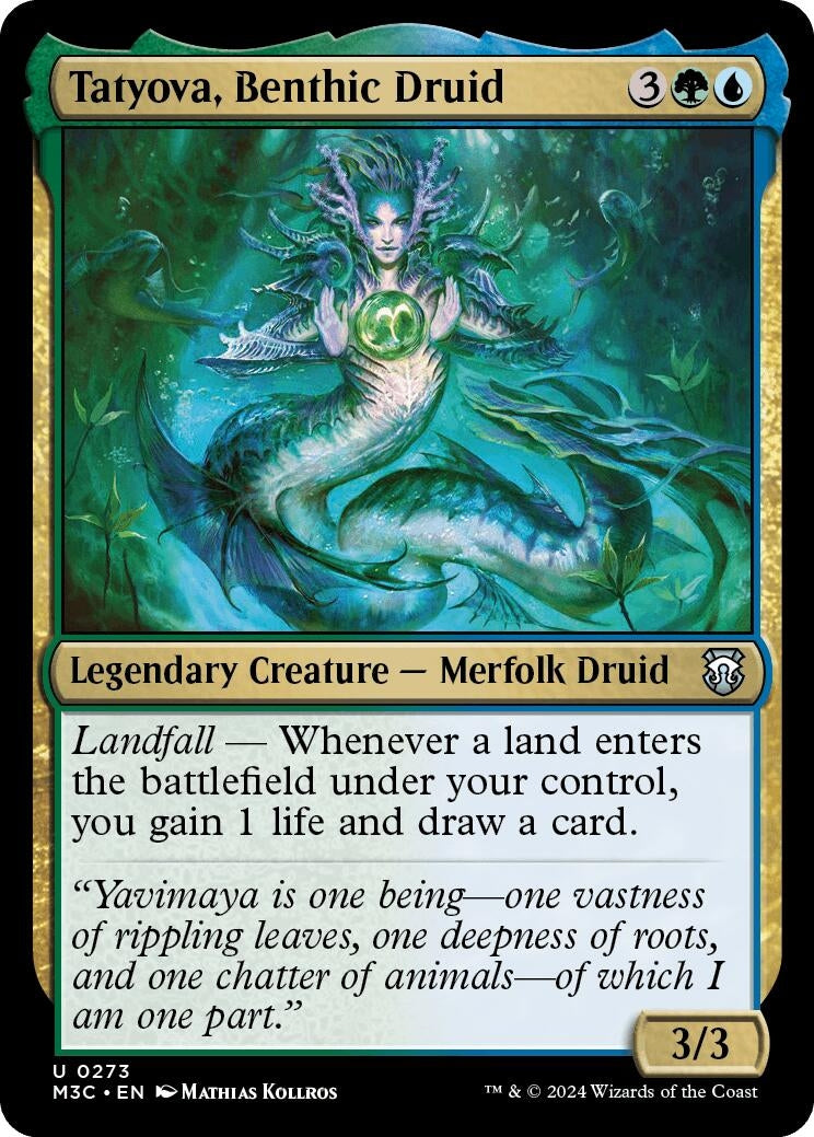 Image for Tatyova, Benthic Druid (273) [Modern Horizons 3] - Magic: The Gathering