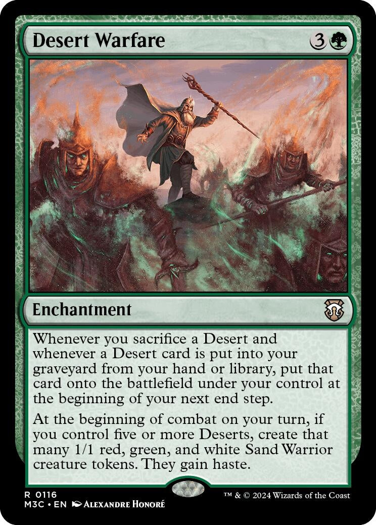 Image for Desert Warfare (116) [Modern Horizons 3] - Magic: The Gathering